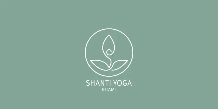 SHANTI YOGA KITAMIのLogo（Green）